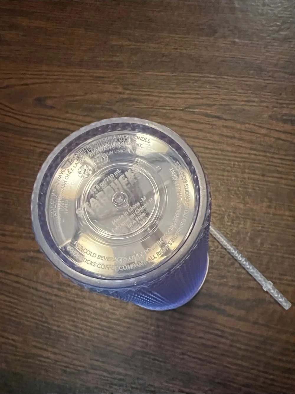 Starbucks Iridescent Studded Tumbler - Crystal Clear